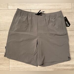 Stance Complex 2.0 Hybrid Short 7" Inseam Charcoal Size L Large New with Tags